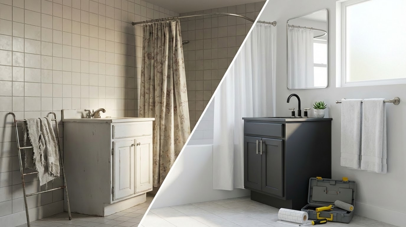 Budget-Friendly Bathroom Upgrades You Can DIY in a Single Day